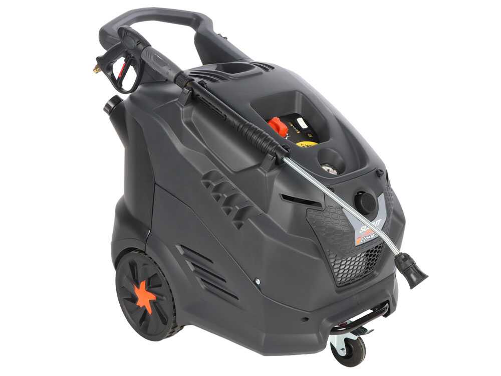Comet New Scout Evo 160 Extra - Nettoyeur haute pression à eau chaude professionnel - 160 bar max - 600 l/h
