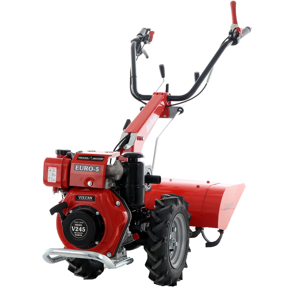 Diesse Minitriss - Motoculteur diesel - Vulcan V245 - 42 Cv - GAILLAC JARDINAGE Diesse Minitriss - Motoculteur diesel - Vulcan V245 - 4,2 Cv