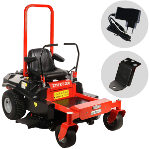 GeoTech ZTM 107-200 - Tracteur tondeuse professionnel à zéro rayon de braquage - Éjection latérale - Moteur 546 cm³