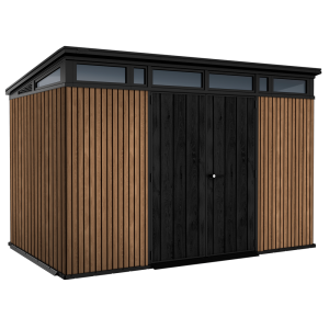 Keter Signature Venetian 11x7 - Abri de jardin - Avec porte à double battant - 340x218x226 cm