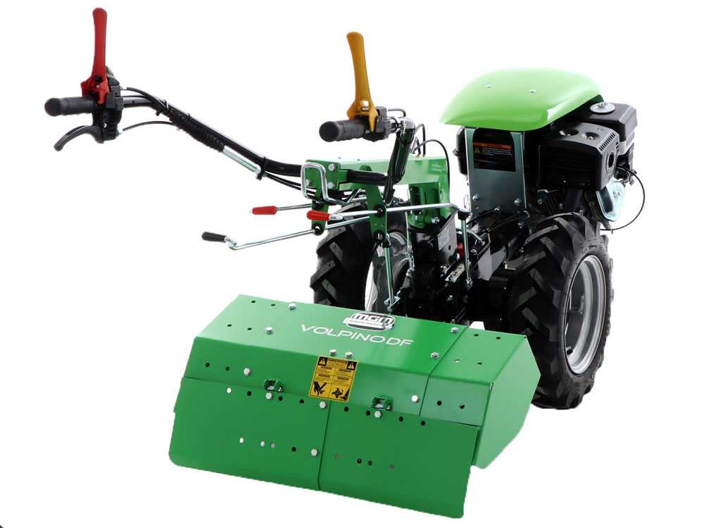 Lampacrescia MGM Volpino DF - Motoculteur à essence - Loncin G270F - 10 CV - GAILLAC JARDINAGE Lampacrescia MGM Volpino DF - Motoculteur à essence - Loncin G270F - 10 CV