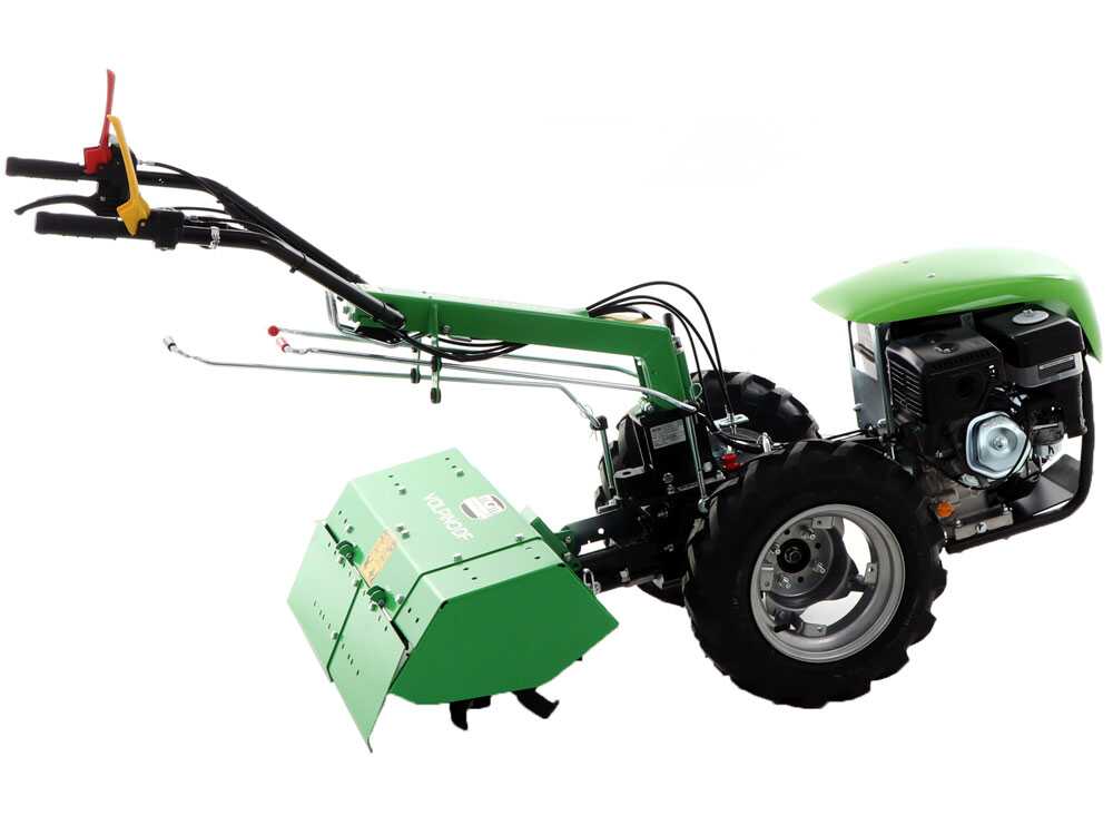 Lampacrescia MGM Volpino DF - Motoculteur à essence - Loncin G270F - 10 CV - GAILLAC JARDINAGE Lampacrescia MGM Volpino DF - Motoculteur à essence - Loncin G270F - 10 CV