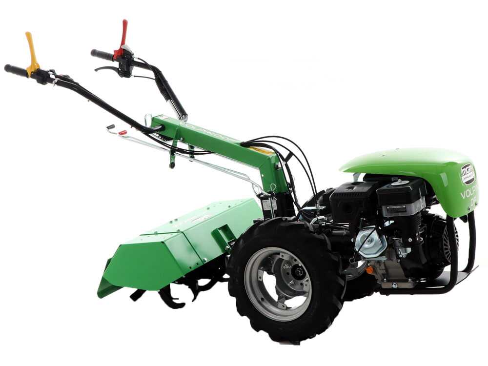Lampacrescia MGM Volpino DF - Motoculteur à essence - Loncin G270F - 10 CV - GAILLAC JARDINAGE Lampacrescia MGM Volpino DF - Motoculteur à essence - Loncin G270F - 10 CV