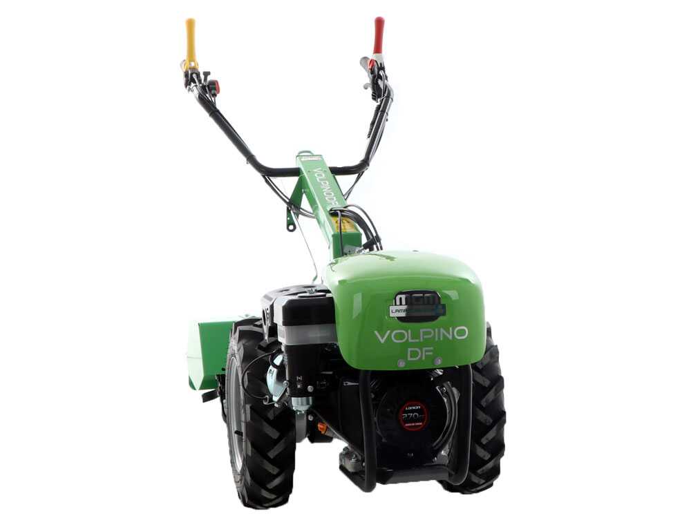 Lampacrescia MGM Volpino DF - Motoculteur à essence - Loncin G270F - 10 CV - GAILLAC JARDINAGE Lampacrescia MGM Volpino DF - Motoculteur à essence - Loncin G270F - 10 CV