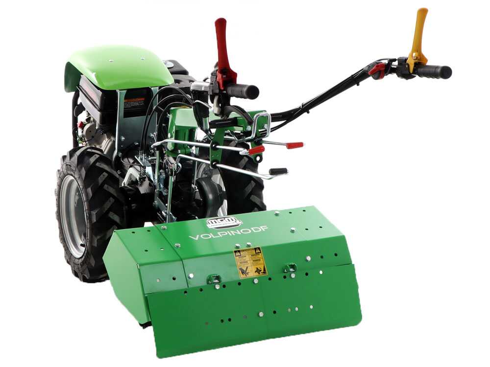 Lampacrescia MGM Volpino DF - Motoculteur à essence - Loncin G270F - 10 CV - GAILLAC JARDINAGE Lampacrescia MGM Volpino DF - Motoculteur à essence - Loncin G270F - 10 CV