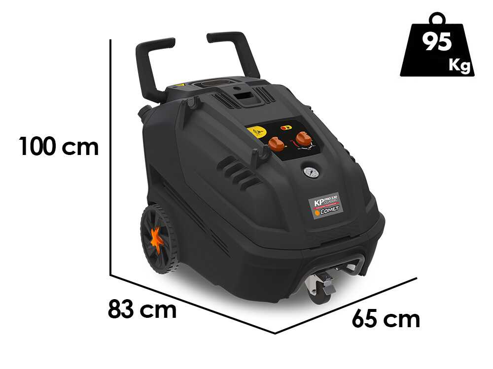 Nettoyeur haute pression à eau chaude monophasé Comet KP PRO CLASSIC 310 10150 M - Pompe en laiton - GAILLAC JARDINAGE Nettoyeur haute pression à eau chaude monophasé Comet KP PRO CLASSIC 3.10 10/150 M - Pompe en laiton